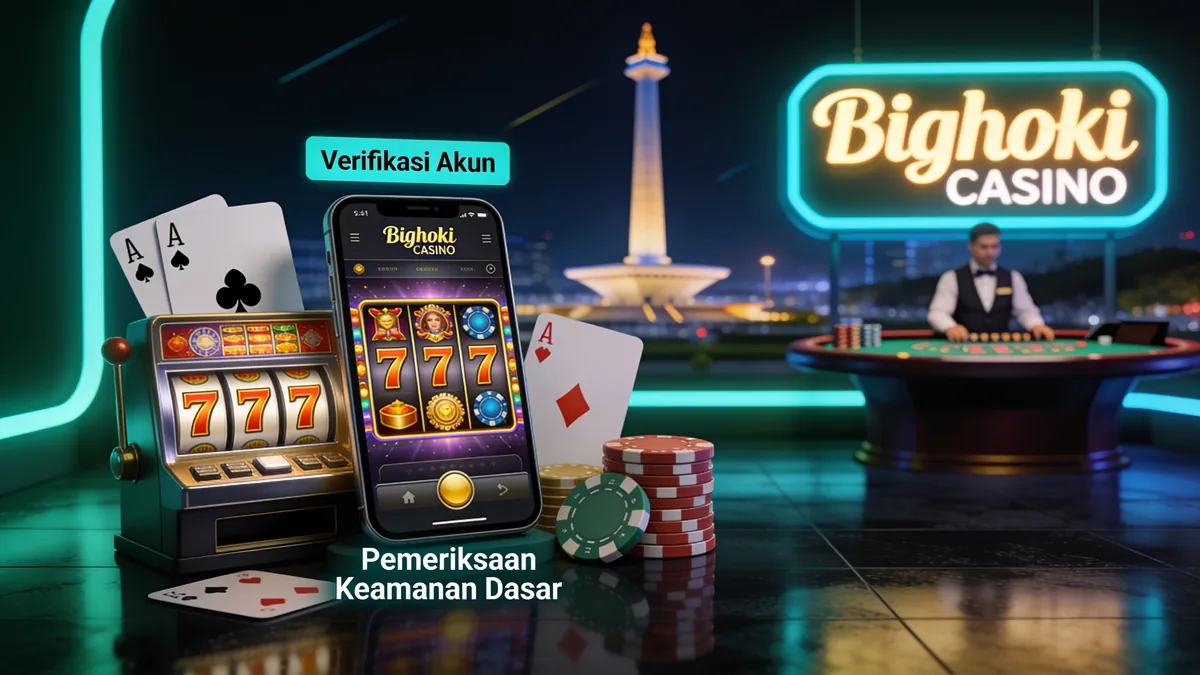 Verifikasi Akun dan Pemeriksaan Keamanan Dasar — bighoki di Indonesia
